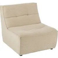 J-Line Stoel Grid Populierenhout/Schuim Beige