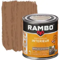 Rambo pantserlak interieur transparant mat vergrijsd noten 250 ml