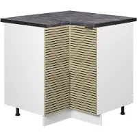 Vicco Fame-Line Hoekkast – 80.5 cm, WB Antraciet Eiken paneel