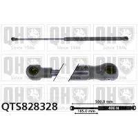 Quinton Hazell QTS828328 Gasveer achterklep