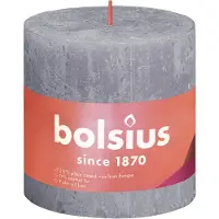 Bolsius Stompkaars Rustiek Shine Paars 62 Uur D 10 H 10 Cm