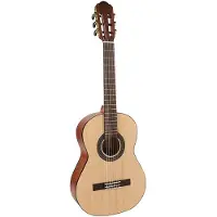 Salvador Klassieke gitaar - CS-212 - Bambino 1/2 - Sparren top - Sapele - Savarez snaren - Satin afwerking