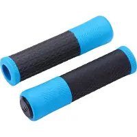 BBB Cycling Handvatten Fiets Viper - Fiets Handvatten Met Maximale Grip - Zwart/Blauw - Lengte 130 mm - BHG-97