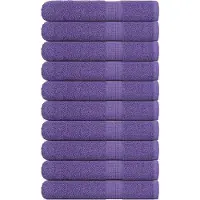 vidaXL Saunahanddoeken FROGN 10 st 80x200 cm 360 g/m² paars