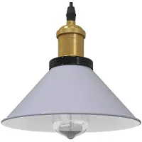 vidaXL Hanglamp in hoogte verstelbaar E27 Ø22 cm metaal glanzend grijs