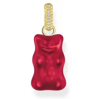 Thomas Sabo - PE967-414-10 - Hanger - 925 zilver - Dames - Goldbär rood