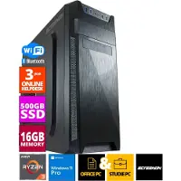 Screenon Budget Office PC - Ryzen 3 - 500GB NVMe SSD - 16GB RAM - Radeon Vega 8 - Inclusief WiFi & Bluetooth