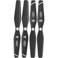 LUXWALLET Drone Propellers - Geschikt voor De TT & S167 Drone GPS Drone – Drone Accessoires - Zwart