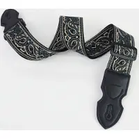 P&P Professionele Verstelbare Stevige Gitaarband - Guitar strap Band - Luxe Gitaarriem - Bas/Elektrische /Akoestische Gitaar -Blauw/Groen-Beige