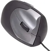 Ergoline SRM Ergonomische Muis Rechtshandig - Verticale Muis - Bedraad - Zwart