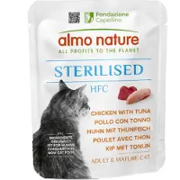 Almo nature HFC Sterilised Kattenvoer Kip met Tonijn 50 gr