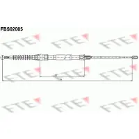 FTE 9250085 Handremkabel