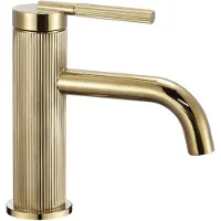 REA - Js-B348G Argon Low - Wastafelkraan - Goud - 11X5X16,5Cm