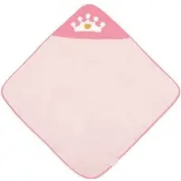 Canpol Babies baby handdoek 85x85cm, 100% katoen, QUEEN Roze