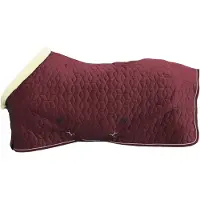 Kentucky Horsewear Show Rug Velvet deken bordeaux 100-5'0 160g