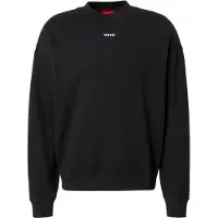 HUGO Sweatshirt 'Dapocrew' zwart