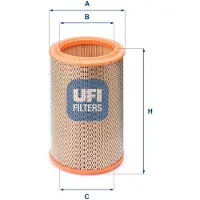 Ufi 27.588.00 Luchtfilter