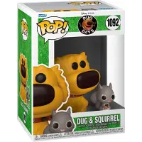 Funko POP! Dug met Squirrel - Pop! - Disney Dug Days Figuur - 9cm