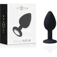 Intense ANAL TOYS | Shelki M Plug Anal Black | Buttplug | Sex Toys voor Mannen | Sex Toys voor Vrouwen