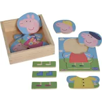 Pipsa Possu Peppa Pig Umziehpuzzle