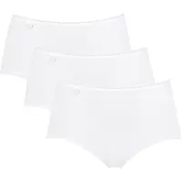 Sloggi Slim fit slips met logopatch in een set van 3 stuks