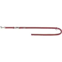 Trixie Premium verlengsnoer dubbellaags, sangria Maat: L-XL voor honden