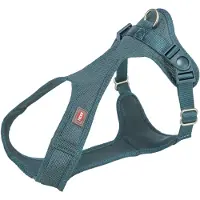 Trixie Comfort Soft tourtuigje, petrol Maat: XS-S:30-45cm/15mm voor honden