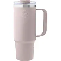 AYA&IDA Thermosbeker Thermocup with straw Soft Rose 885 ml