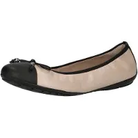 Caprice Ballerina beige / zwart