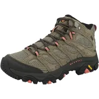 Merrell Lage schoen ' Moab 3 Mid GTX Women ' beige / grijs / zwart