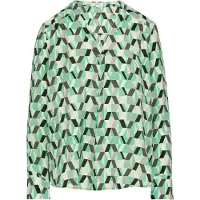 s.Oliver Blouse crème / grijs / mintgroen / zwart
