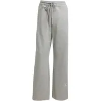 Adidas Sportbroek ' Straight Leg' grijs gemêleerd / offwhite