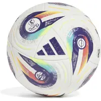 Adidas Women's EURO25 Pro Voetbal Maat 5 Wit Paars Geel