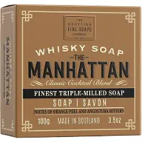 The Scottish Fine Soaps Company - Soap In A Tin Whisky Soap The Manhattan Zeep 100 g