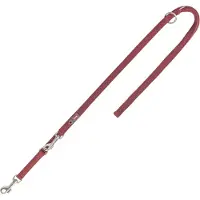 Trixie Premium verlengsnoer dubbellaags, sangria Maat: XS-S voor honden