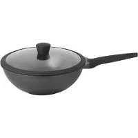Sola Wokpan met deksel Ceramic Deluxe ø 30 cm - keramische anti-aanbaklaag