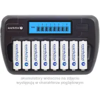 EverActive NC-800 8-slots batterijlader voor AA en AAA batterijen
