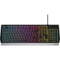 Genesis NKG-1817, Volledige grootte (100%), Bekabeld, USB, Membraan toetsen, QWERTY-indeling