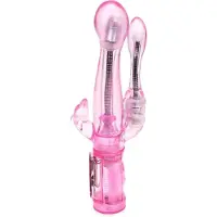 EZlove Drie Dubbele Rabbit Vibrator.