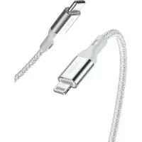 Innostyle USB-C Lightning MFi snellaadkabel voor iPhone, Polyamid, 2 meter