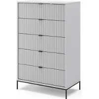 Vicco Eliza Dressoir – 76 x 120 cm Grijs