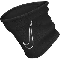 Nike Fleece Nekwarmer 2.0 Kids Zwart Swoosh Wit
