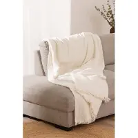 Belmarti Plaid Manta All Season 180x240 Ivoor - Premium kwaliteit