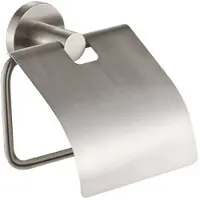 Plieger Vigo Wc Rolhouder – Toiletrolhouder Met Klep – Met Schroeven – 10 jaar garantie – Geborsteld Chroom