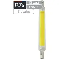 Avide LED Staaflamp R7s Helder - 2W 200lm 3000K - Warmwit - Vervangt 21W - 5 stuks