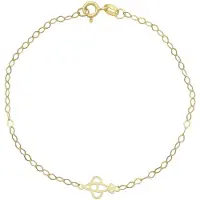 SKY Dames Armband Vliegtuig 14K Goud
