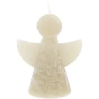 Home Society - Engel Kaarsjes - Doosje 6 stuks - Greige - 8.5 cm