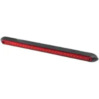 Hella 3e remlicht LED 24V rood 384x30x20mm