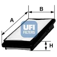 Ufi 30.242.00 Luchtfilter