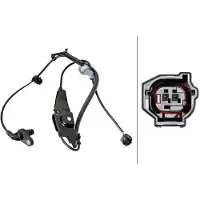 Hella 6PU 358 217-681 Wielsnelheidssensor (ABS)